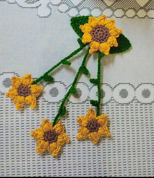 Sunflower Hair Clip